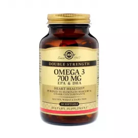 Solgar Omega-3 EPA & DHA Double Strength 700 mg 60 Softgels