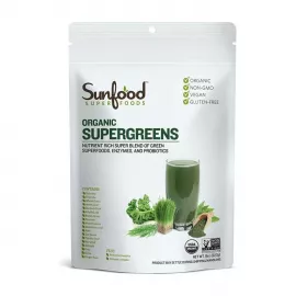 Sunfood Superfoods Supergreens Organic 8 Oz (227 g)