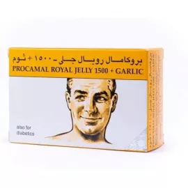 Procamal Royal Jelly 1500 + Garlic 30 Capsules