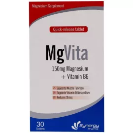 MAGNESIUM Mg-Vita Vitamin B6 Tablets 30's