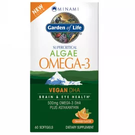 Garden Of Life Minami Algae Omega-3 Brain & Eye Support 60's
