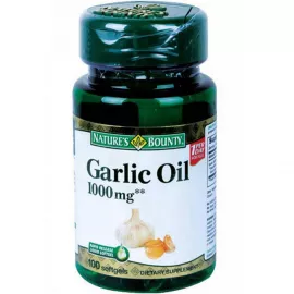 Nature's bounty garlic oil 1000mg softgels 100's