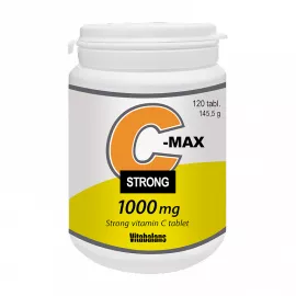 Vitabalans C-Max Strong Vitamin C 1000 mg Tablets 120's