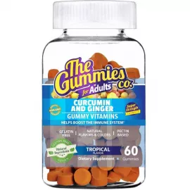 The Gummies Co. Curcumin And Ginger Gummy Adults 60's
