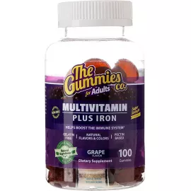 The Gummies Co Multivitamin Plus Iron Grape Flavoured 100's