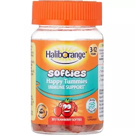 Haliborange Kids Happy Tummies Strawberry Immune Support Softies 30's