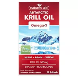Natures Aid Super Krill Oil 500mg 60 Softgel