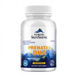 Nordic Sunshine Prenatal DHA with Vitamin D3 Softgels 100's