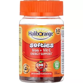 Haliborange Kids Iron Vitamin C Strawberry Softies 30's
