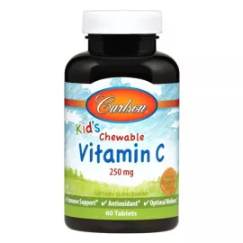 Carlson Kids Chewable Vitamin C Tablets 60's