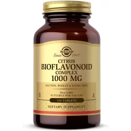Solgar  Citrus Bioflavonoid Complex 1000 mg 100 Tablets