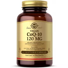 Solgar CoQ-10 Vegetable Capsules 120 mg 60's