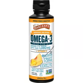Barlean's Omega-3 Mango Peach 1080 mg 8 oz (227 g)