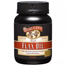 Barleans Flax Capsules 1000 mg Softgels 100's