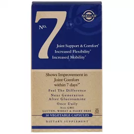 Solgar No. 7 Joint Support And Comfort Vegetable Capsules 30s