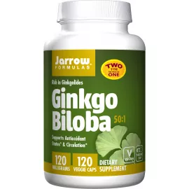 Jarrow Formulas Ginkgo Biloba Veggie Capsules 120's
