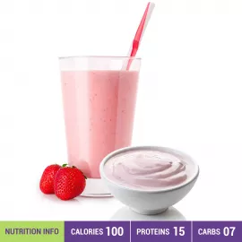 Qvie Strawberry Pudding And Shake For Weight Loss 7 Sachets x 27 g