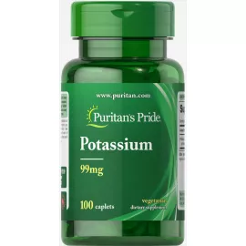 Puritan's Pride Potassium 99 mg Caplets 100's