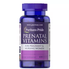 Puritan's Pride Prenatal Vitamins Caplets 100's