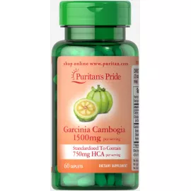 Puritan's Pride Garcinia Cambogia 750 mg Caplets 60's