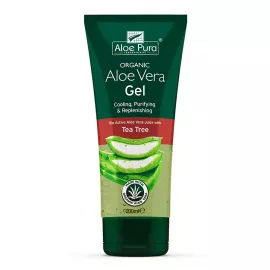 Optima Health Organic Aloe Vera Skin Gel With Tea Tree 200 ml