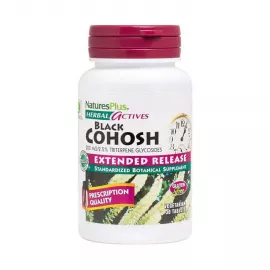 NaturesPlus Herbal Actives Black Cohosh 200 mg Vegan Tablets 30's