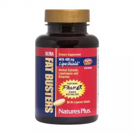 Natures Plus Ultra Fat Busters 60 Bilayered Tablets -New