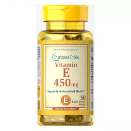 Puritan's Pride Vitamin E 450 mg Softgels 50's