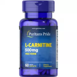Puritan's Pride L-Carnitine Fumarate 500 mg Caplets 60's