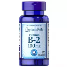 Puritans Pride Vitamin B-2 100 mg Tablets 100's