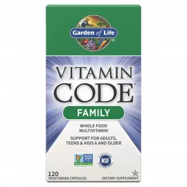 Garden of Life Vitamin Code Family  Vegetarian Capsules 120's