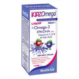 HealthAid Kidz Omega Liquid Wild Berry Flavor 200 ml