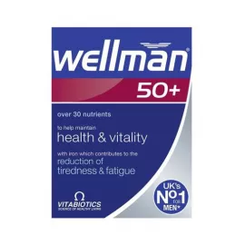 Vitabiotics Wellman 50+ 30 Tablets