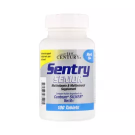 21st Century Sentry Senior Multivitamin And Multiminerals Supplement 100 Tablets