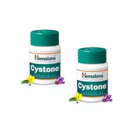 Himalaya Cystone Tablets Pack of 2 (60 Tablets Each)