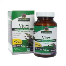 Natures Answer Vitex 40 mg Vegetarian Capsules 90's