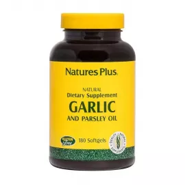 Nature's Plus - Garlic And Parsley Oil, 180 softgels for Heart Health