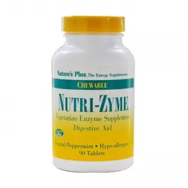 Natures Plus Nutrizyme Chewable Vegetarian Digestive Aid Tablets 90's