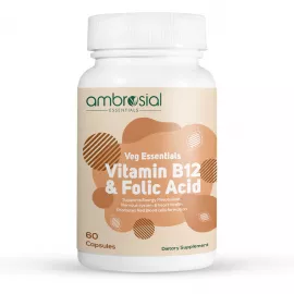 Ambrosial Vitamin B12 & Folic Acid Serving 1 Pack