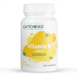 Ambrosial Vitamin E 400 IU 60's