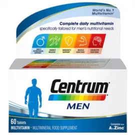 Centrum Multivitamin Multimineral Food Supplement Tablets 60's