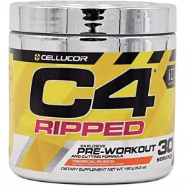 Cellucor C4 Ripped Original Idseries Pre-Workout Tropical Punch 30 Servings 180 g