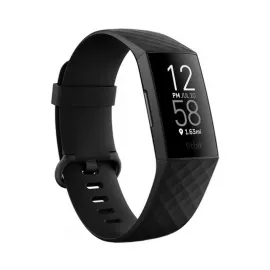 Fitbit Charge 4  Advanced NFC With Gps Swim Tracking Black Color Fitness Tracker