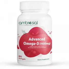 Ambrosial Advanced Omega 3 1100 mg Softgels 60's (BOGO)