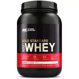 Optimum Nutrition Gold Standard 100% Whey Protein Cookies and Cream 1.85 lb (837g)