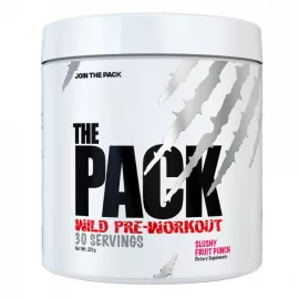 The Pack Wild Pre-Workout Slushy Fruit Punch 30 Servings 221 g