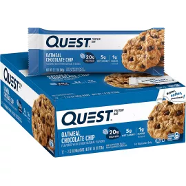 Quest Nutrition Protein Bar Oatmeal Chocolate  Pack of 12