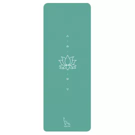 Meow Yoga Lotus Mat Green