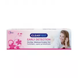Clear Test Early Detection Midstream Ovulation Test 5's Per Box