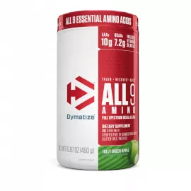 Dymatize All9 Amino, 7.2g of BCAAs, Green Apple, 30 Servings